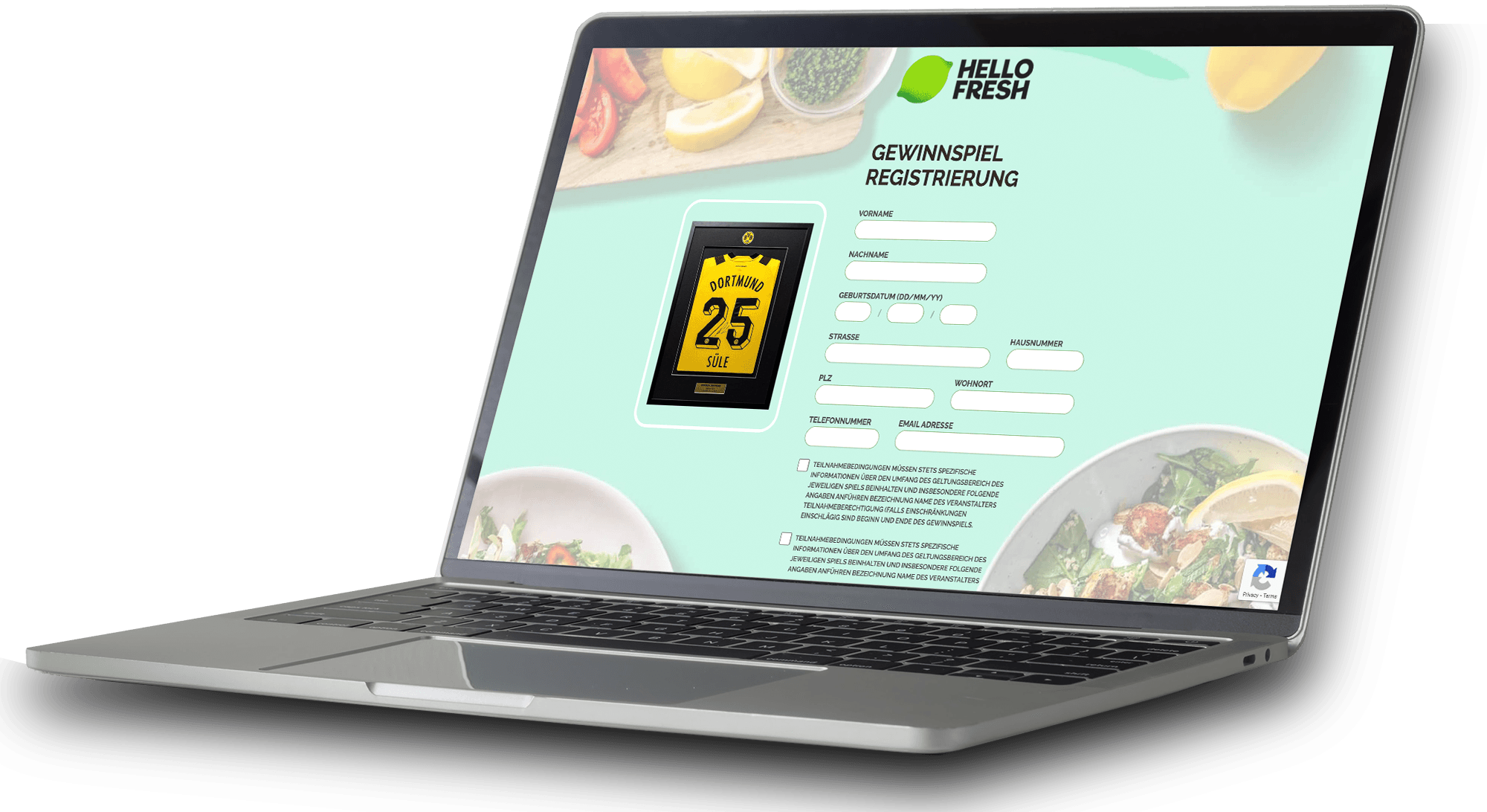 Hello Fresh Laptop