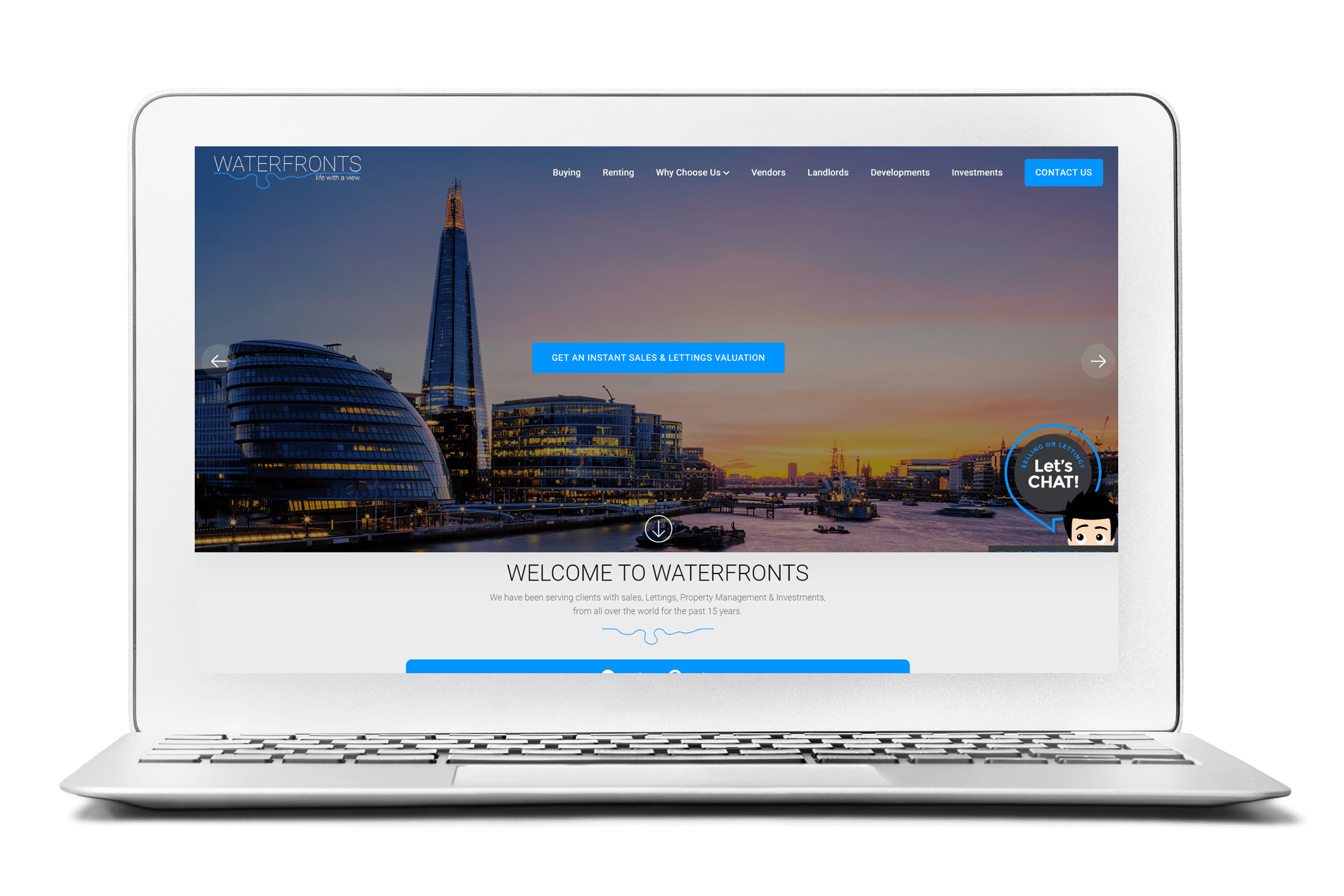 Waterfronts Laptop