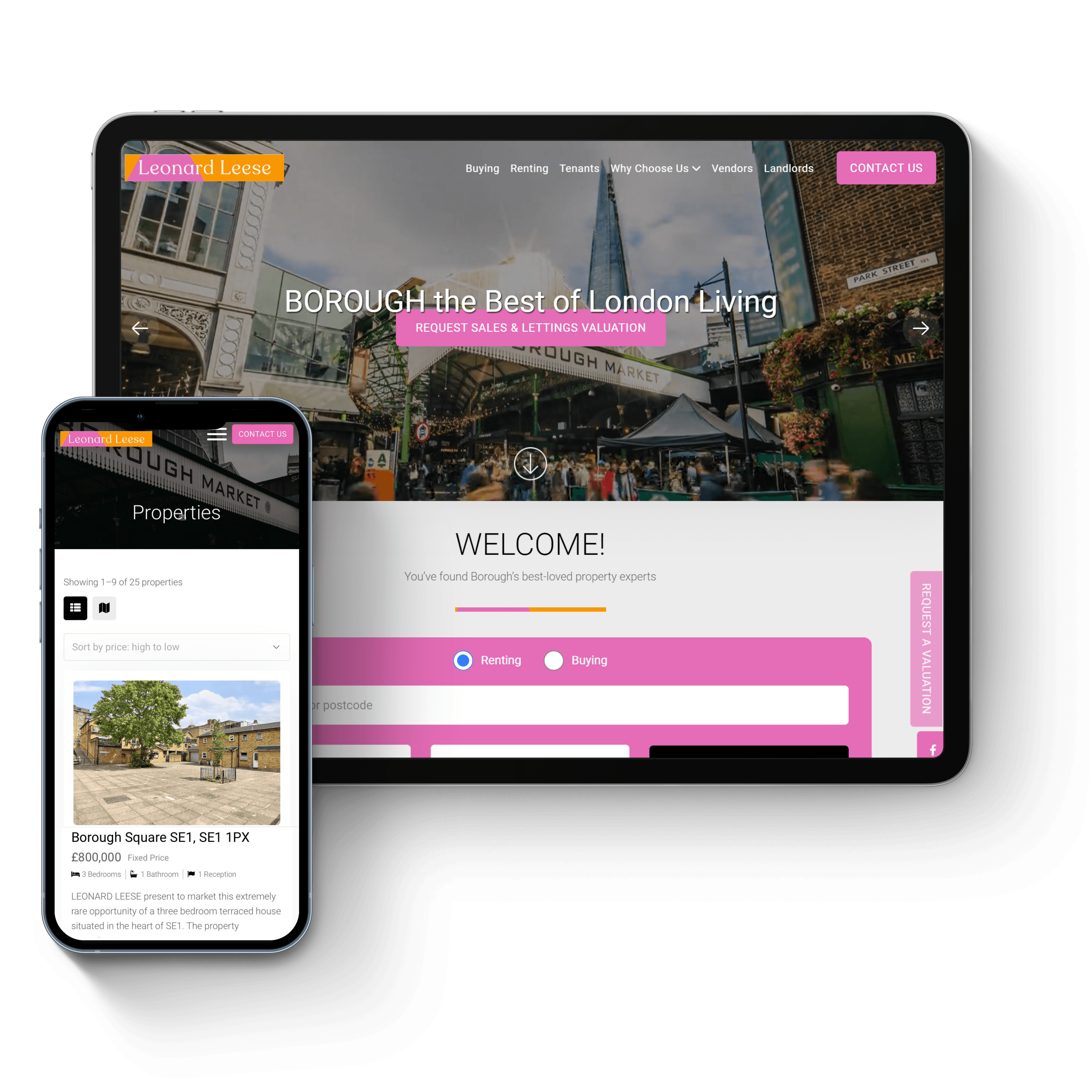 Professional Hand Crafted  Website